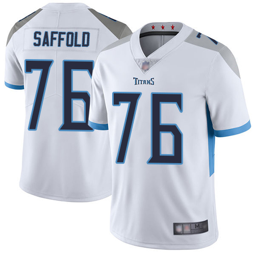 Tennessee Titans Limited White Men Rodger Saffold Road Jersey NFL Football #76 Vapor Untouchable